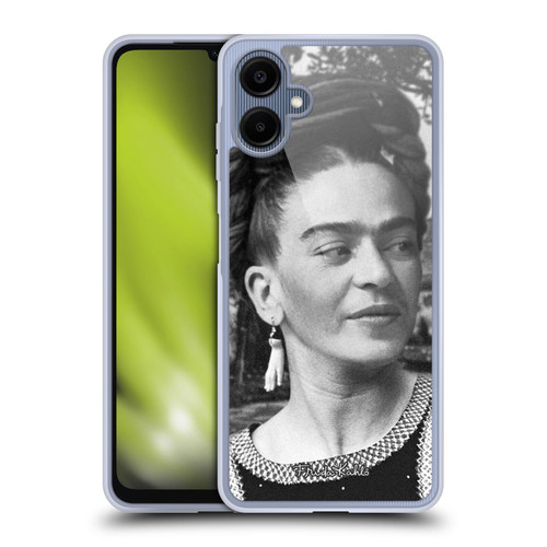 Frida Kahlo Portraits And Quotes Headdress Soft Gel Case for Samsung Galaxy A06 4G / 5G