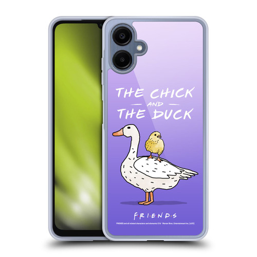 Friends TV Show Key Art Chick And Duck Soft Gel Case for Samsung Galaxy A06 4G / 5G