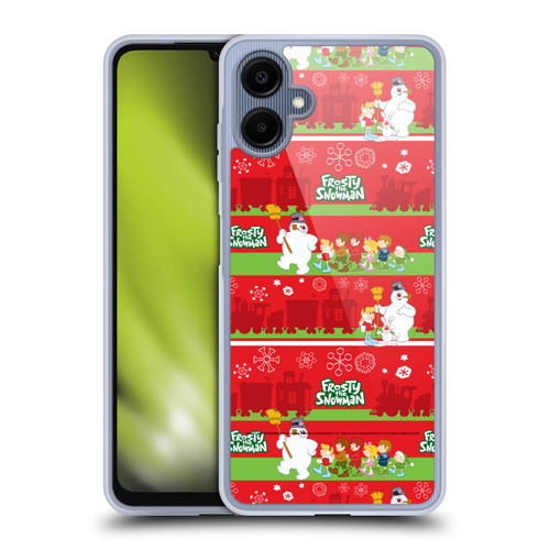 Frosty the Snowman Movie Patterns Pattern 1 Soft Gel Case for Samsung Galaxy A06 4G / 5G