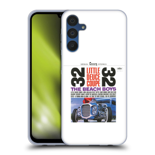 The Beach Boys Album Cover Art Little Deuce Coupe Soft Gel Case for Samsung Galaxy A15