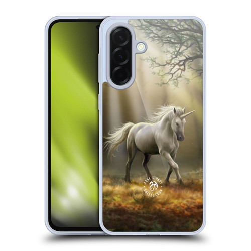 Anne Stokes Mythical Creatures Glimpse of a Unicorn Soft Gel Case for Samsung Galaxy A36 5G
