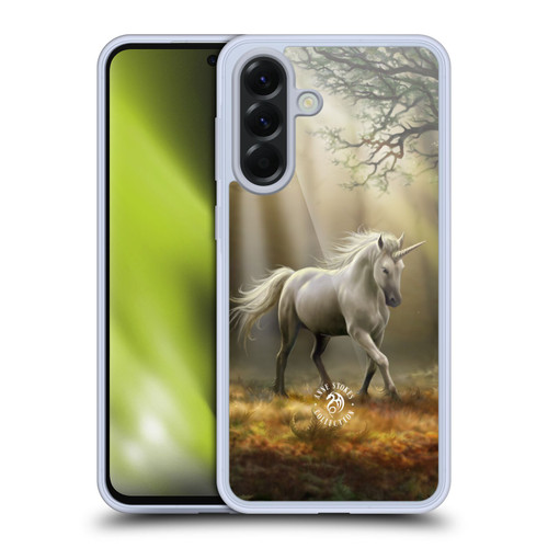 Anne Stokes Mythical Creatures Glimpse of a Unicorn Soft Gel Case for Samsung Galaxy A56 5G