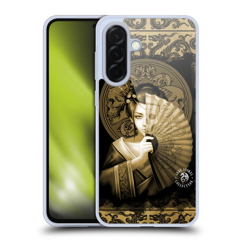 Anne Stokes Oriental Skull Geisha Sepia Soft Gel Case for Samsung Galaxy A36 5G