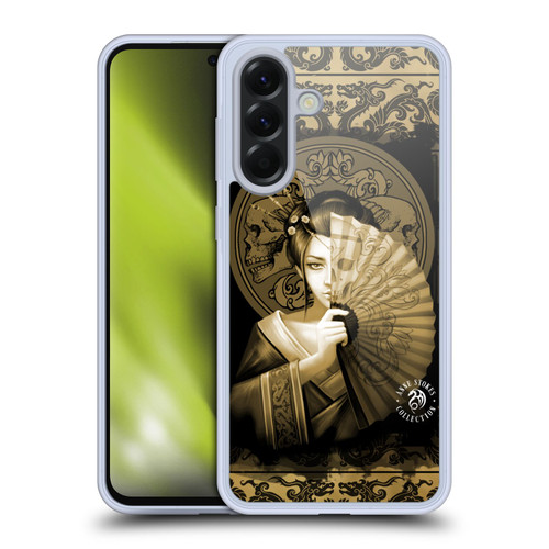 Anne Stokes Oriental Skull Geisha Sepia Soft Gel Case for Samsung Galaxy A56 5G