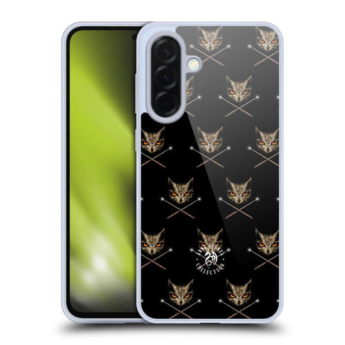 Anne Stokes Owls Cross Wands Patterns Soft Gel Case for Samsung Galaxy A36 5G