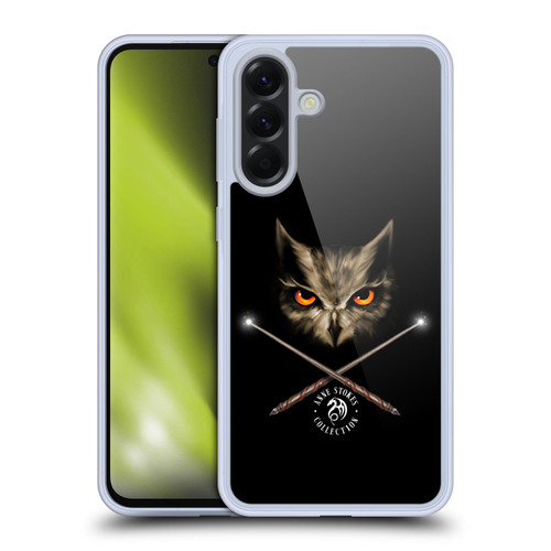 Anne Stokes Owls Cross Wands Soft Gel Case for Samsung Galaxy A56 5G