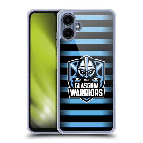 Glasgow Warriors Logo 2 Stripes Soft Gel Case for Samsung Galaxy A06 4G / 5G