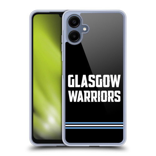 Glasgow Warriors Logo Text Type Black Soft Gel Case for Samsung Galaxy A06 4G / 5G