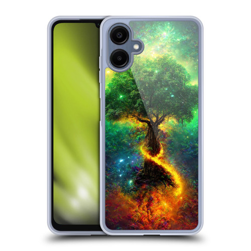 Wumples Cosmic Universe Yggdrasil, Norse Tree Of Life Soft Gel Case for Samsung Galaxy A06 4G / 5G