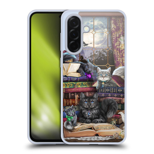 Brigid Ashwood Cats Storytime Cats And Books Soft Gel Case for Samsung Galaxy A36 5G