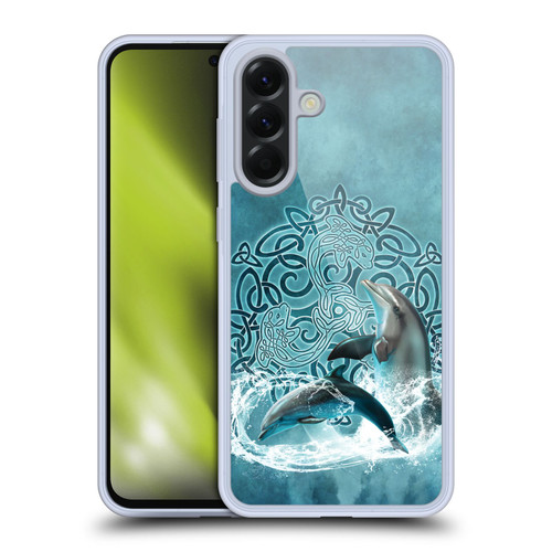 Brigid Ashwood Celtic Wisdom Dolphin Soft Gel Case for Samsung Galaxy A56 5G