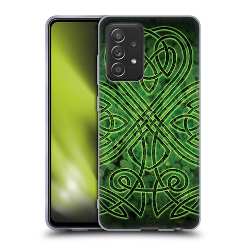 Brigid Ashwood Celtic Wisdom 3 Irish Shamrock Soft Gel Case for Samsung Galaxy A52 / A52s / 5G (2021)