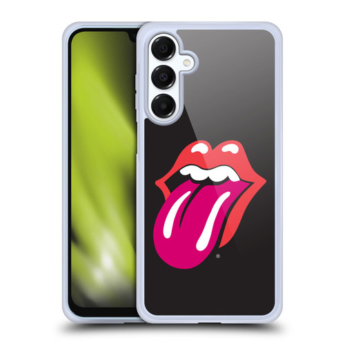 The Rolling Stones Graphics Pink Tongue Soft Gel Case for Samsung Galaxy A16 5G & MagSafe