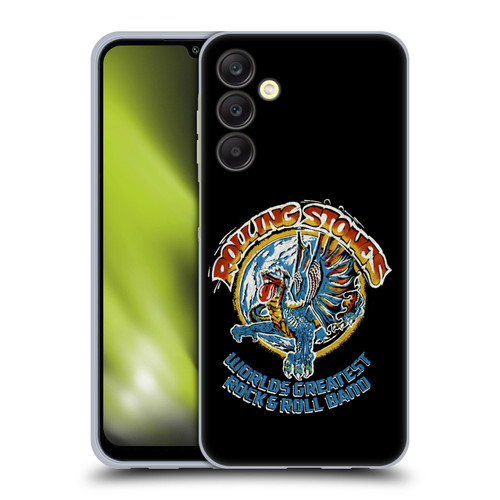 The Rolling Stones Graphics Greatest Rock And Roll Band Soft Gel Case for Samsung Galaxy A25 5G