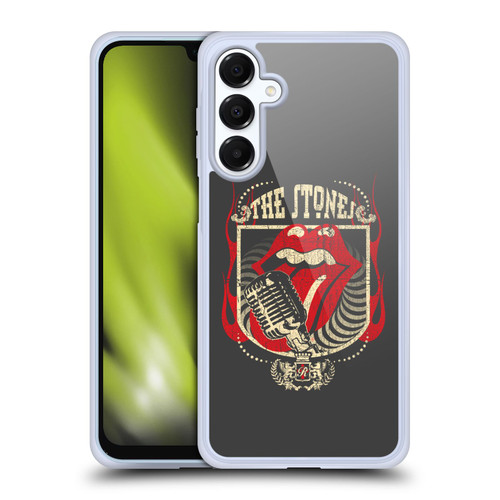 The Rolling Stones Key Art Jumbo Tongue Soft Gel Case for Samsung Galaxy A16 5G & MagSafe