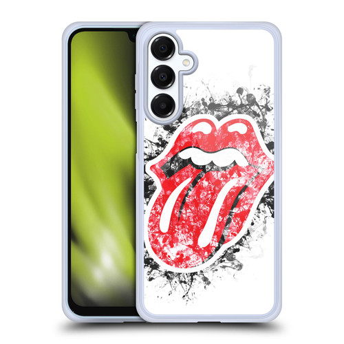 The Rolling Stones Licks Collection Distressed Look Tongue Soft Gel Case for Samsung Galaxy A16 5G & MagSafe