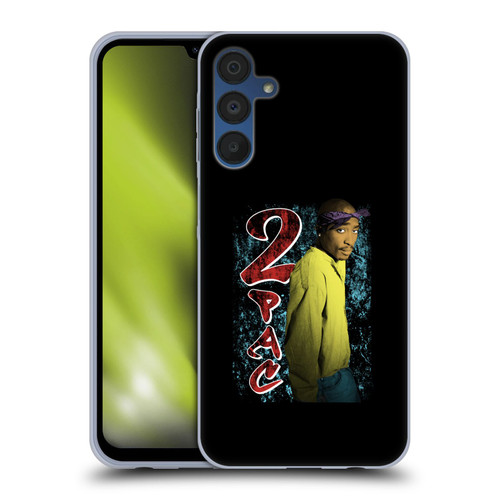 Tupac Shakur Key Art Vintage Soft Gel Case for Samsung Galaxy A15