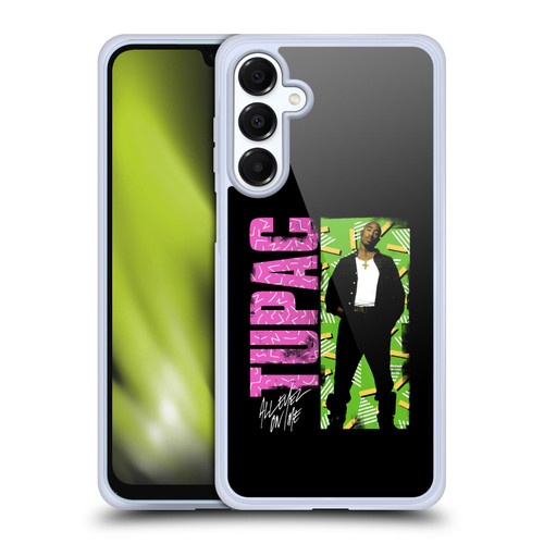 Tupac Shakur Key Art Distressed Look Soft Gel Case for Samsung Galaxy A16 5G