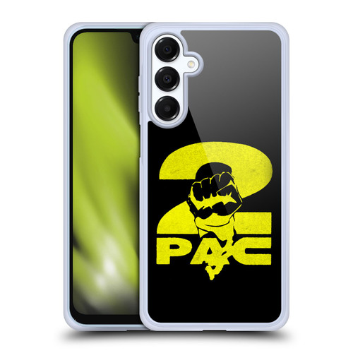 Tupac Shakur Logos Yellow Fist Soft Gel Case for Samsung Galaxy A16 5G