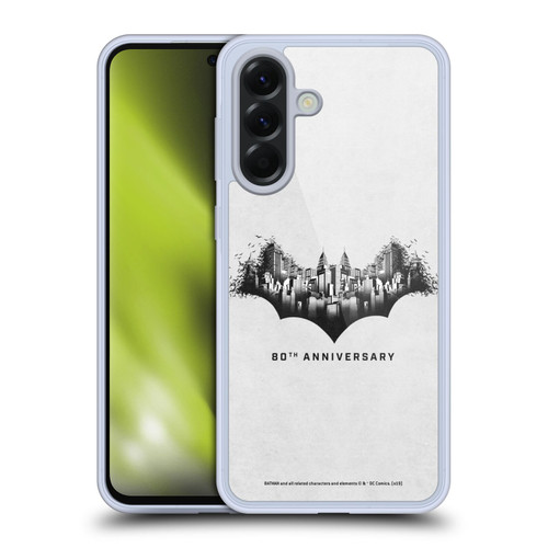 Batman DC Comics 80th Anniversary Logo Gotham Soft Gel Case for Samsung Galaxy A56 5G