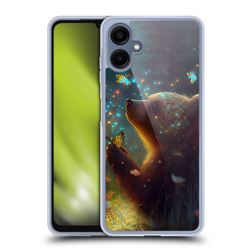 JK Stewart Art Bear Soft Gel Case for Samsung Galaxy A06 4G / 5G
