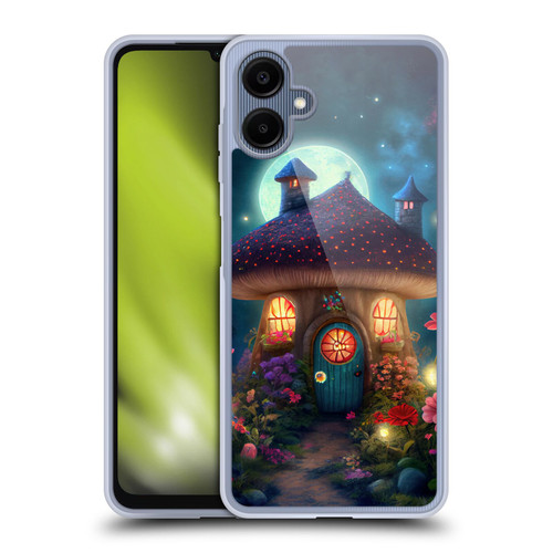 JK Stewart Graphics Mushroom House Soft Gel Case for Samsung Galaxy A06 4G / 5G