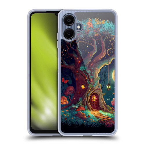JK Stewart Key Art Tree With Small Door In Trunk Soft Gel Case for Samsung Galaxy A06 4G / 5G