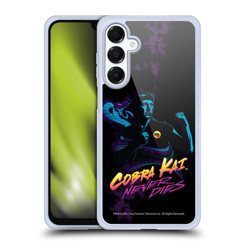 Cobra Kai Key Art Johnny Lawrence Never Dies Soft Gel Case for Samsung Galaxy A16 5G & MagSafe
