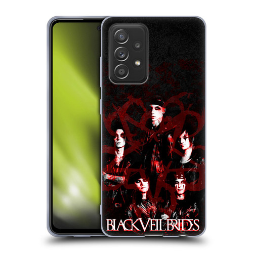 Black Veil Brides Band Members Group Soft Gel Case for Samsung Galaxy A52 / A52s / 5G (2021)