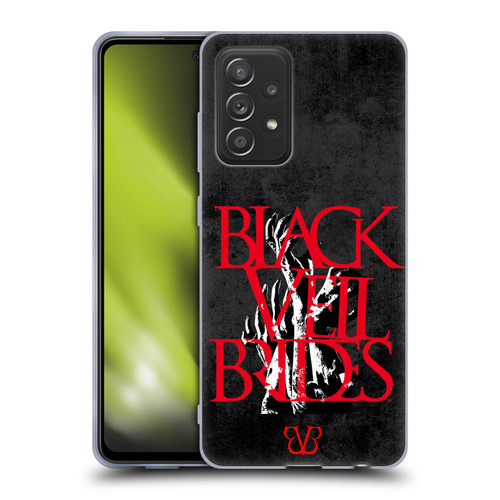 Black Veil Brides Band Art Zombie Hands Soft Gel Case for Samsung Galaxy A52 / A52s / 5G (2021)