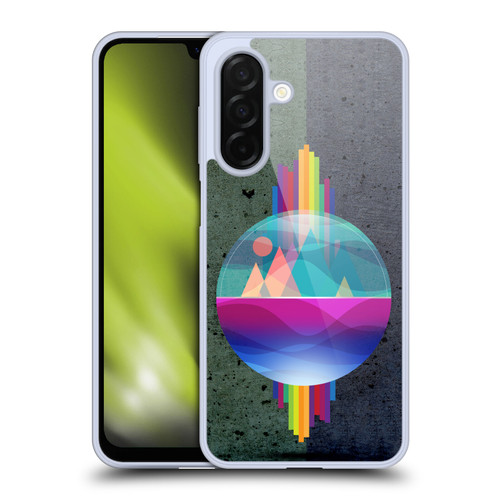 Dave Loblaw Contemporary Art Mountains Under The Dome Soft Gel Case for Samsung Galaxy A26 5G