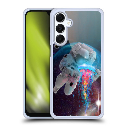 Dave Loblaw Jellyfish Astronaut And Jellyfish Soft Gel Case for Samsung Galaxy A16 5G & MagSafe