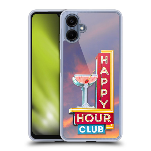 Larry Grossman Retro Collection Happy Hour Club Soft Gel Case for Samsung Galaxy A06 4G / 5G