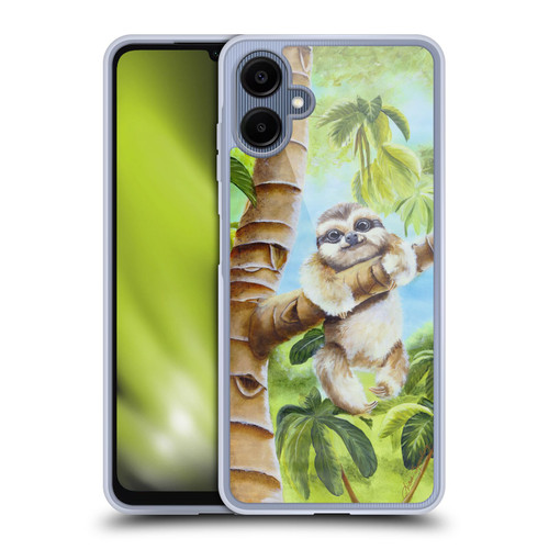 Lisa Sparling Creatures Cutest Sloth Soft Gel Case for Samsung Galaxy A06 4G / 5G