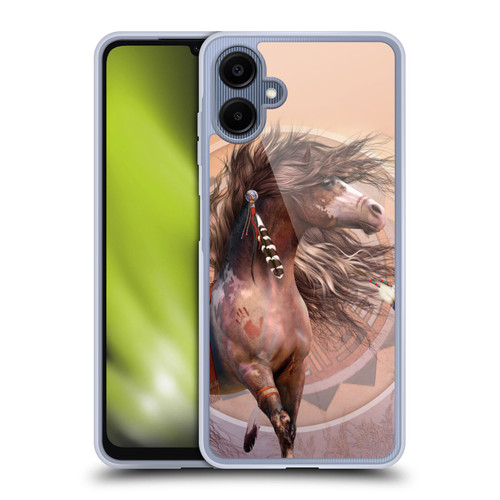 Laurie Prindle Fantasy Horse Spirit Warrior Soft Gel Case for Samsung Galaxy A06 4G / 5G