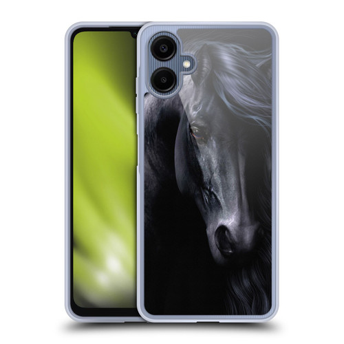 Laurie Prindle Western Stallion The Black Soft Gel Case for Samsung Galaxy A06 4G / 5G