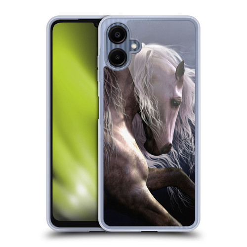 Laurie Prindle Western Stallion Night Silver Ghost II Soft Gel Case for Samsung Galaxy A06 4G / 5G