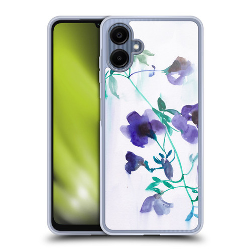 Mai Autumn Floral Blooms Moon Drops Soft Gel Case for Samsung Galaxy A06 4G / 5G