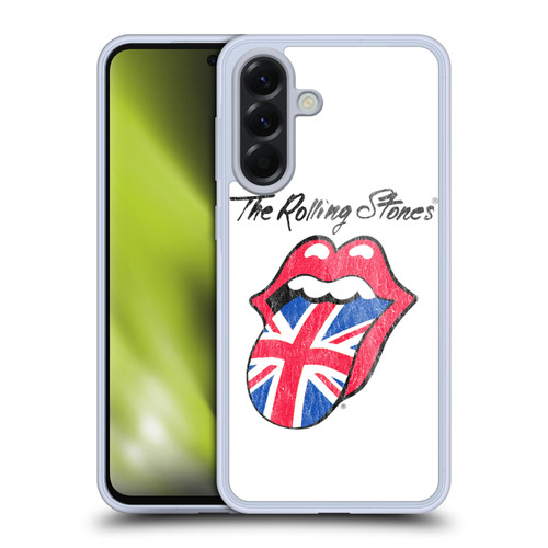 The Rolling Stones Key Art UK Tongue Soft Gel Case for Samsung Galaxy A56 5G