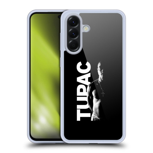 Tupac Shakur Key Art Black And White Soft Gel Case for Samsung Galaxy A56 5G