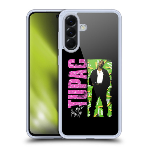 Tupac Shakur Key Art Distressed Look Soft Gel Case for Samsung Galaxy A56 5G