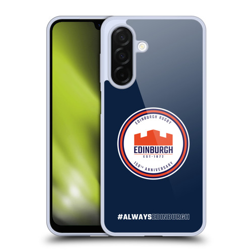 Edinburgh Rugby Graphics 150th Logo Soft Gel Case for Samsung Galaxy A26 5G