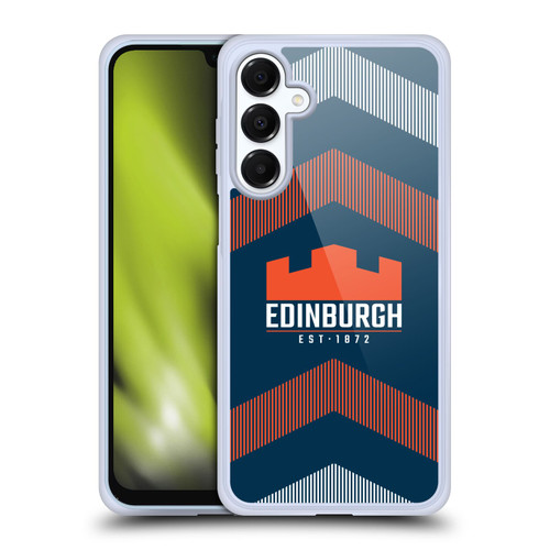 Edinburgh Rugby Logo Art Lines Soft Gel Case for Samsung Galaxy A16 5G & MagSafe