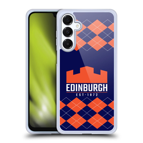 Edinburgh Rugby Logo 2 Argyle Soft Gel Case for Samsung Galaxy A16 5G & MagSafe