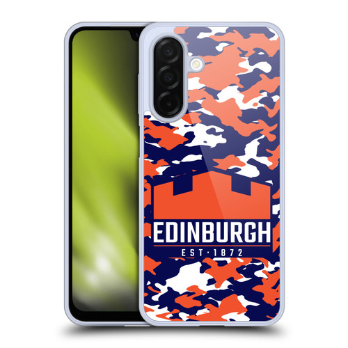 Edinburgh Rugby Logo 2 Camouflage Soft Gel Case for Samsung Galaxy A26 5G