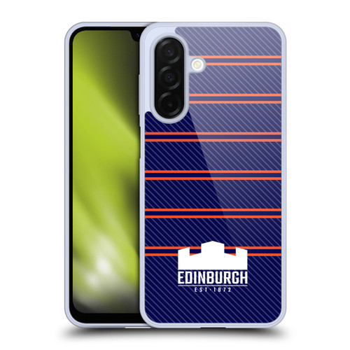 Edinburgh Rugby Logo 2 Stripes Soft Gel Case for Samsung Galaxy A26 5G