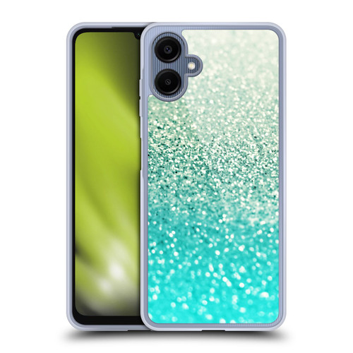 Monika Strigel Glitter Collection Mint Soft Gel Case for Samsung Galaxy A06 4G / 5G