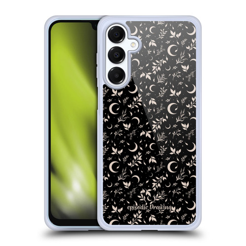 Episodic Drawing Florals & Serpents Moon Garden Soft Gel Case for Samsung Galaxy A16 5G & MagSafe