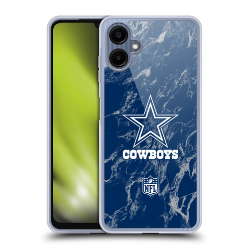 NFL Dallas Cowboys Graphics Coloured Marble Soft Gel Case for Samsung Galaxy A06 4G / 5G