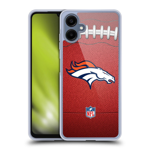 NFL Denver Broncos Graphics Football Soft Gel Case for Samsung Galaxy A06 4G / 5G